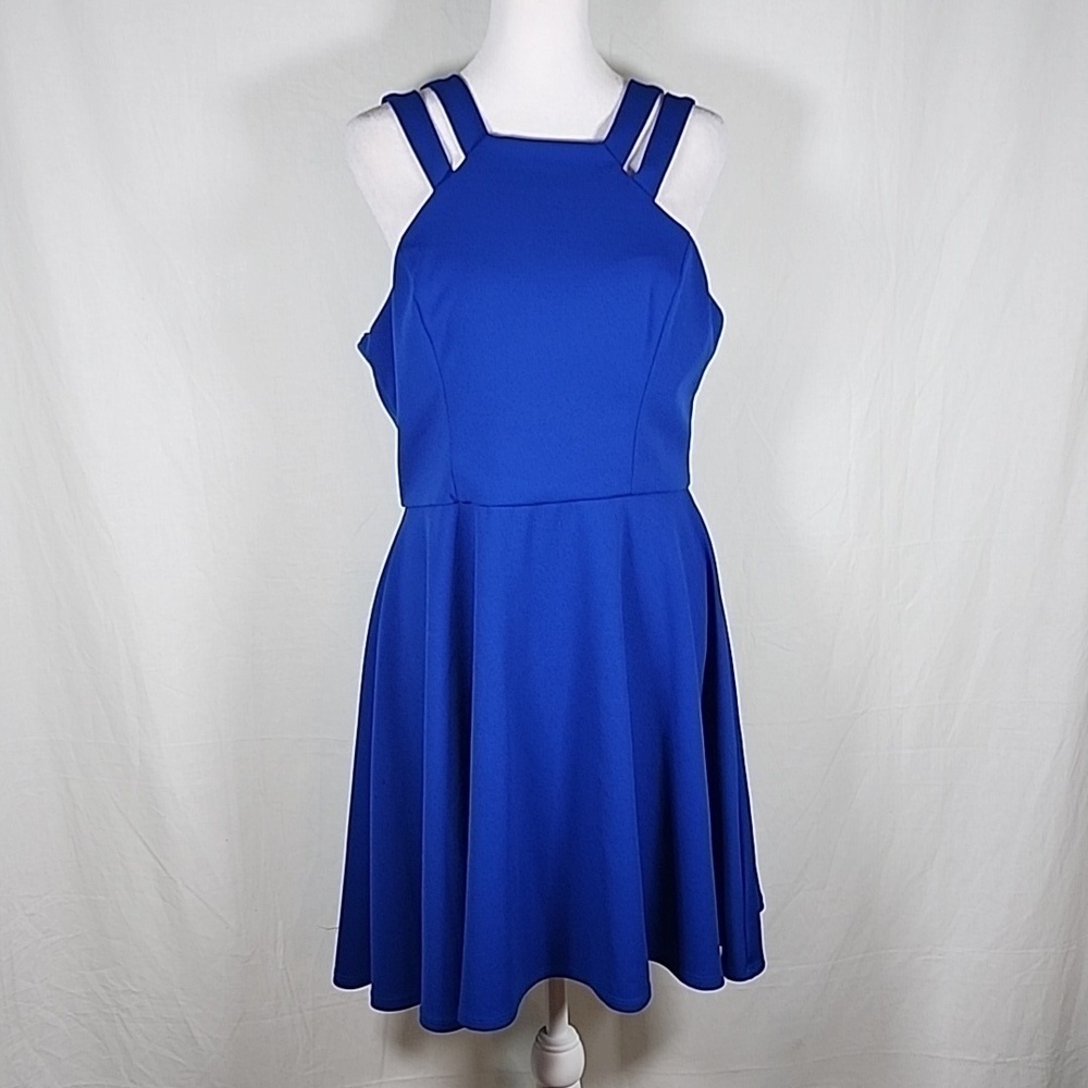 🤎 B smart Royal Blue  Dress